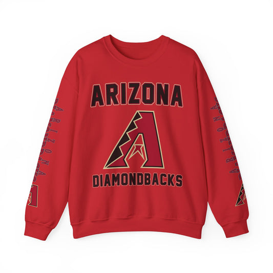 Arizona Diamondbacks Huge Print Unisex Crewneck Sweatshirt